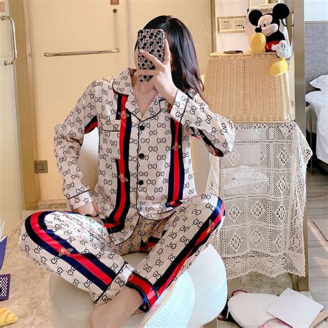 gucci pajamas women|Gucci pj set.